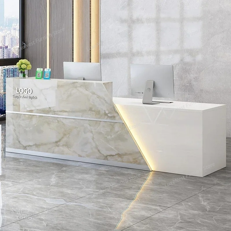Office Furniture Bali - Unique Podium Reception Desks Salon Beauty