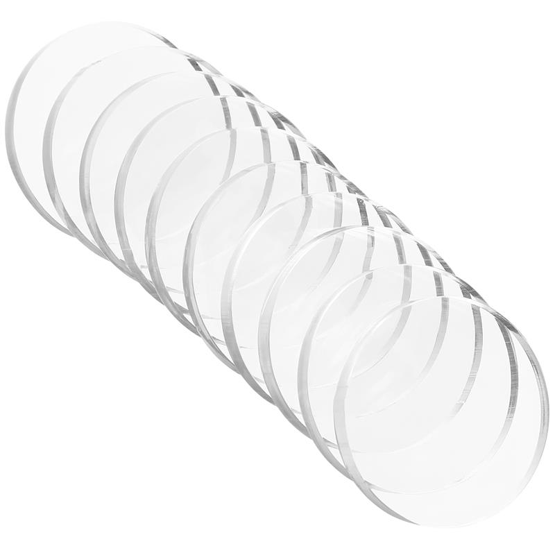 Office Furniture Installation - 10pcs Glass Table Pad Anti Slip