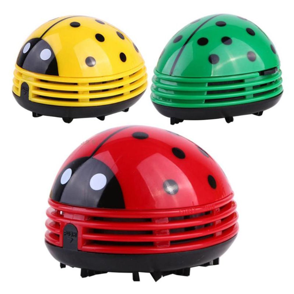 Office Furniture Installation - Cute Ladybug Desktop Vacuum Cleaner Dust