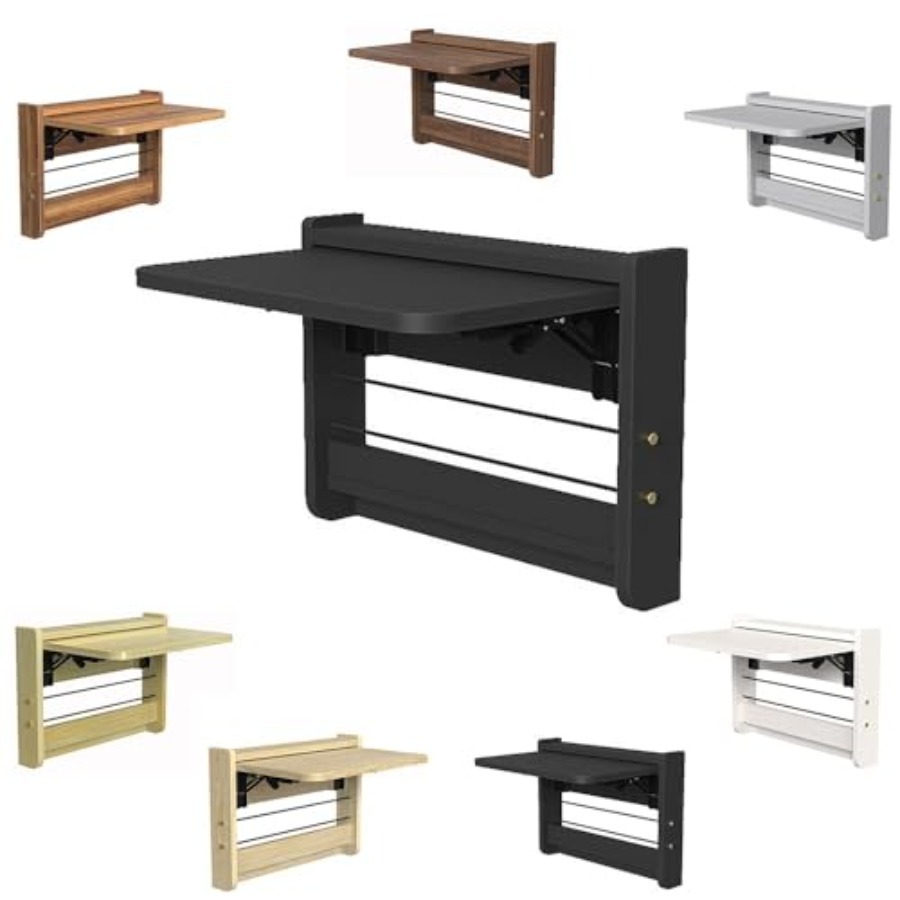 Wall Mounted Desk Fold - Small Wall Mounted Folding Table Wood