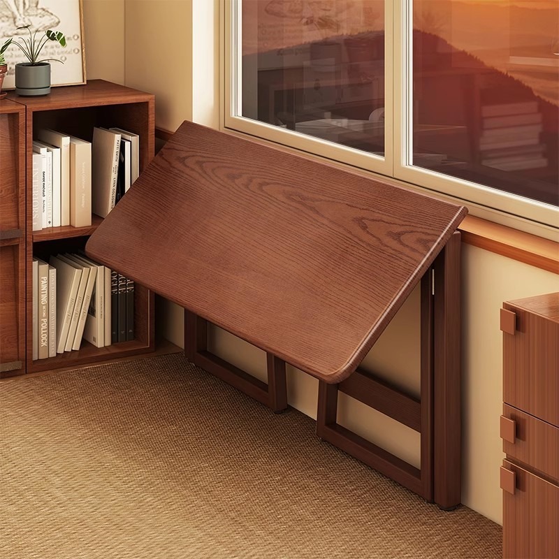 Wall Mounted Desk Fold - Wall mounted integrated folding table, Chinese