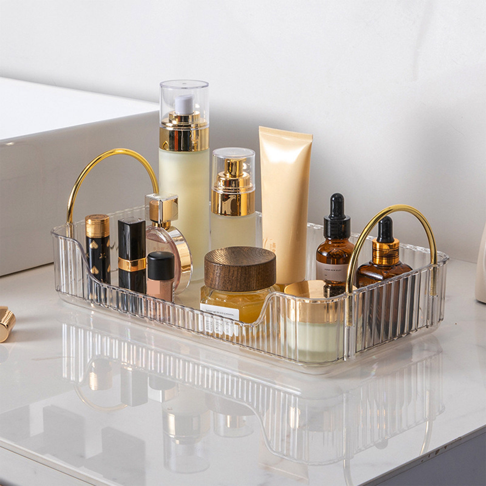 Bathroom Organizer Rack Light  - Drawer Organizer Tray recension och pris