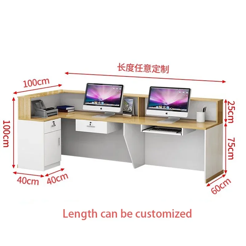 Modern Salon Reception Desk No - Office Furniture Bali recension och pris