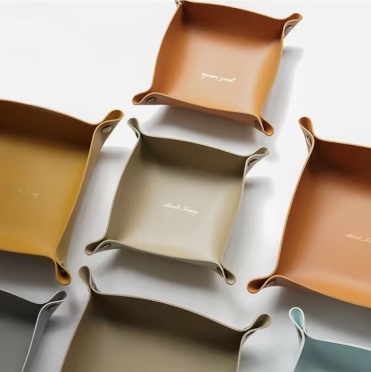 Nordic Style Leather Storage T - Drawer Organizer Tray recension och pris