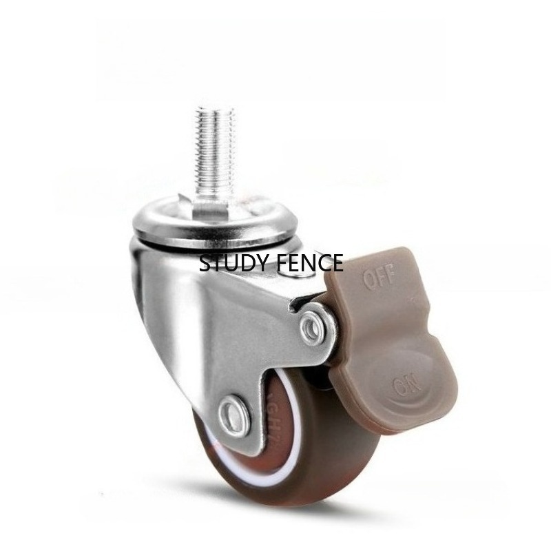4pcs of Them M6 Screw Casters  - Office Furniture Hardware recension och pris