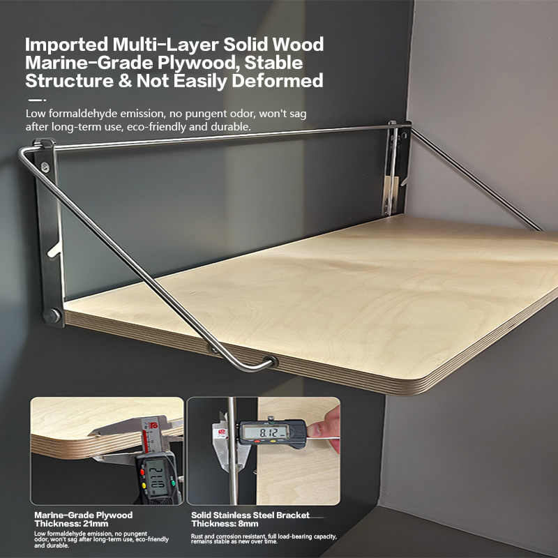 Wall Mounted Folding Desk With - Wall Mounted Desk Fold recension och pris