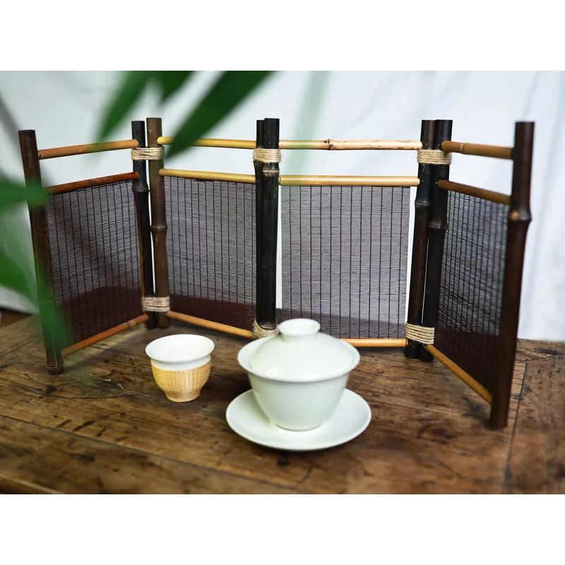 【CHIMU HOME】 Natural Bamboo Fo - Room Divider Bamboo recension och pris