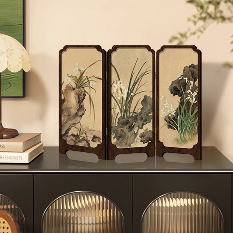 New Chinese Ink Bamboo Mini Ta - Room Divider Bamboo recension och pris