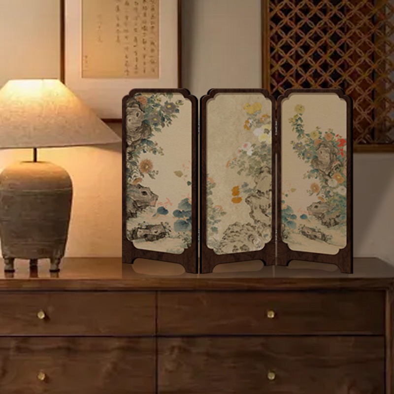 New Chinese Ink Bamboo Mini Ta - Room Divider Bamboo recension och pris