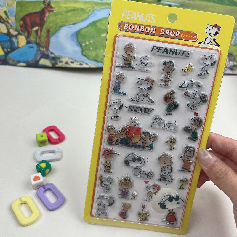 8Pcs Cute Snoopy Cartoon 3D Re - Office Supply Cart recension och pris