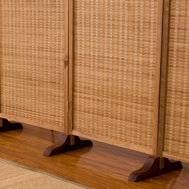 Chinese Style Folding Screen P - Room Divider Bamboo recension och pris