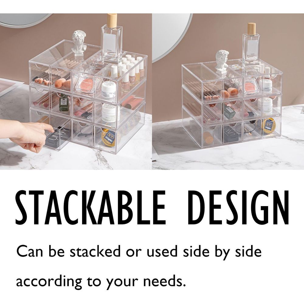 Sunglass Storage Box, Acrylic  - Drawer Organizer Tray recension och pris