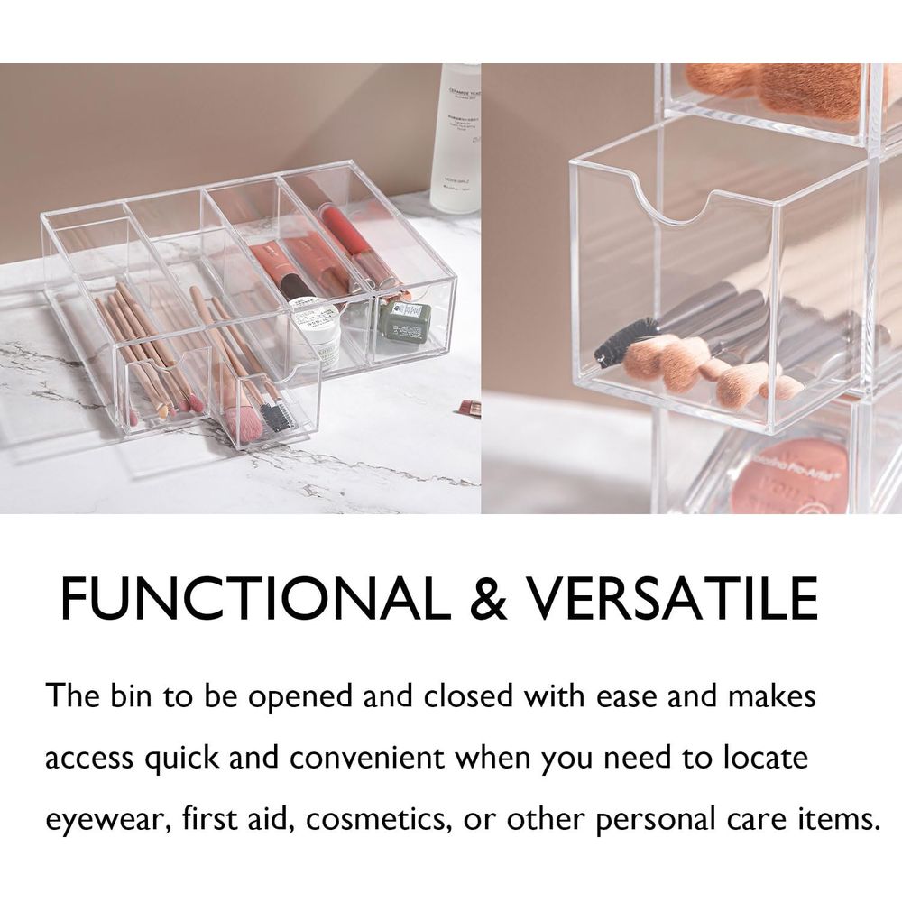 Sunglass Storage Box, Acrylic  - Drawer Organizer Tray recension och pris