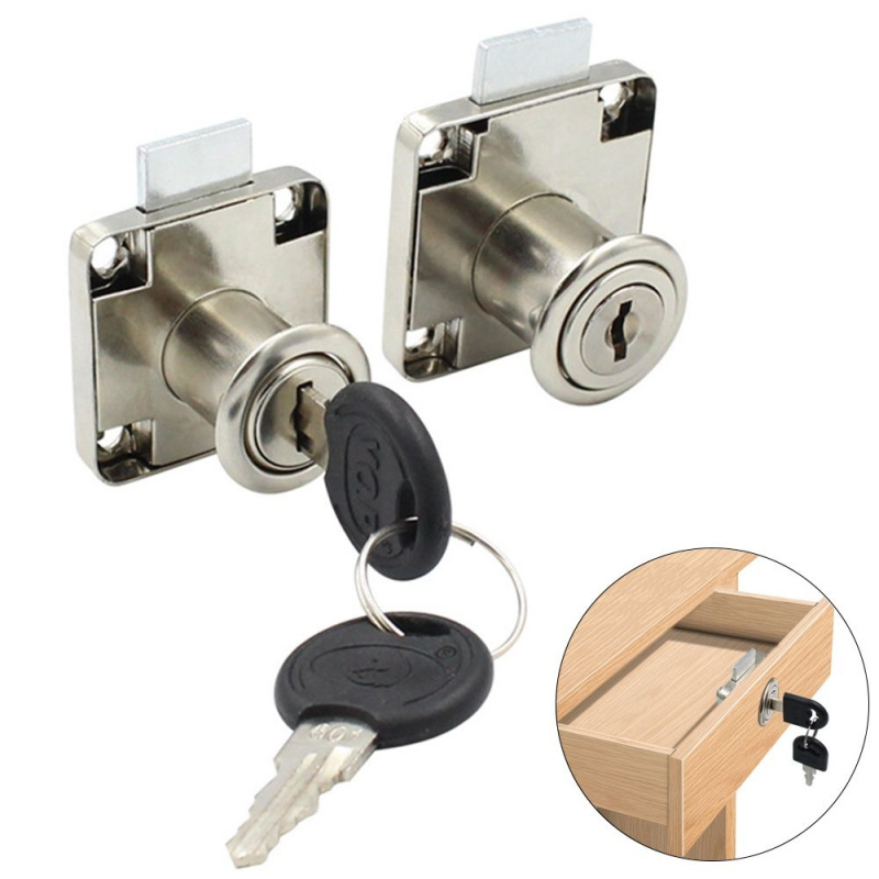 Zinc Alloy Drawer Lock with 2  - Office Furniture Hardware recension och pris