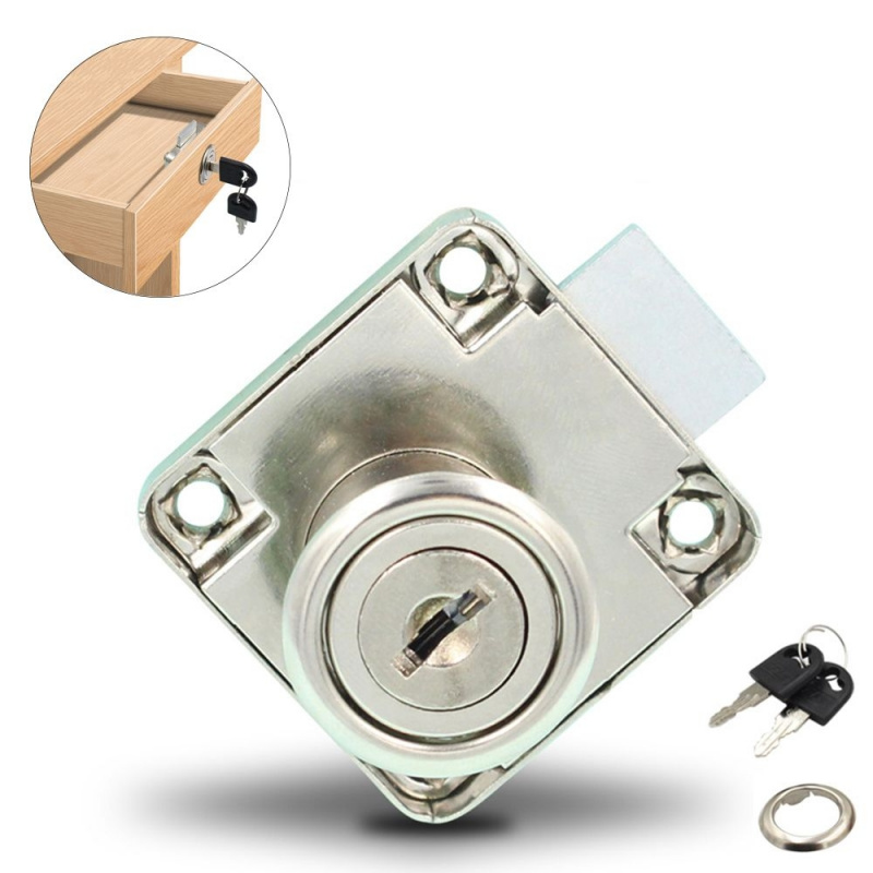 Zinc Alloy Drawer Lock with 2  - Office Furniture Hardware recension och pris