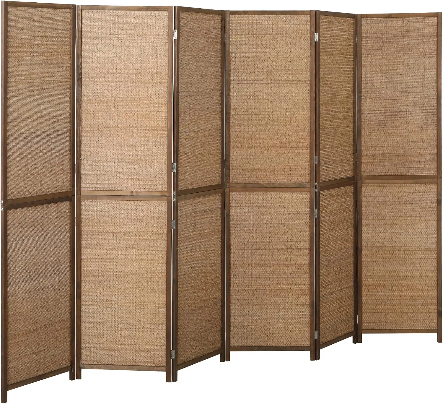 6 FT Room Divider, 6 Panel Han - Room Divider Bamboo recension och pris