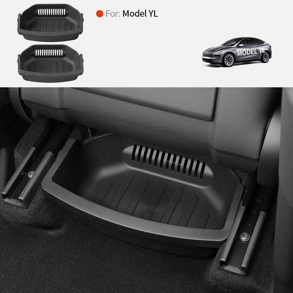 YZ TPE Under Seat Storage Box  - Drawer Organizer Tray recension och pris