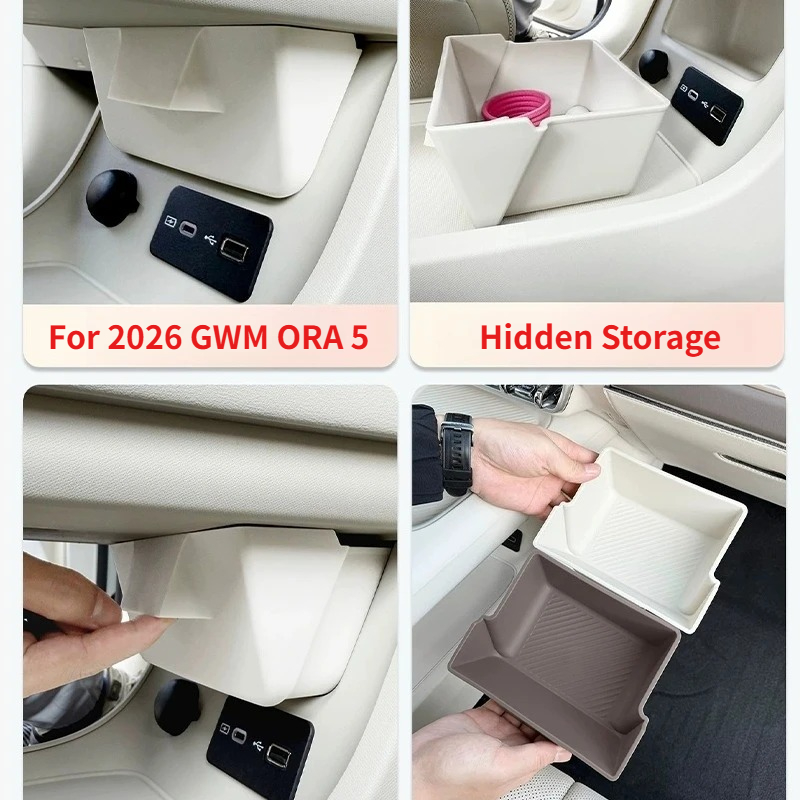 Hidden Storage Drawer Console  - Drawer Organizer Tray recension och pris