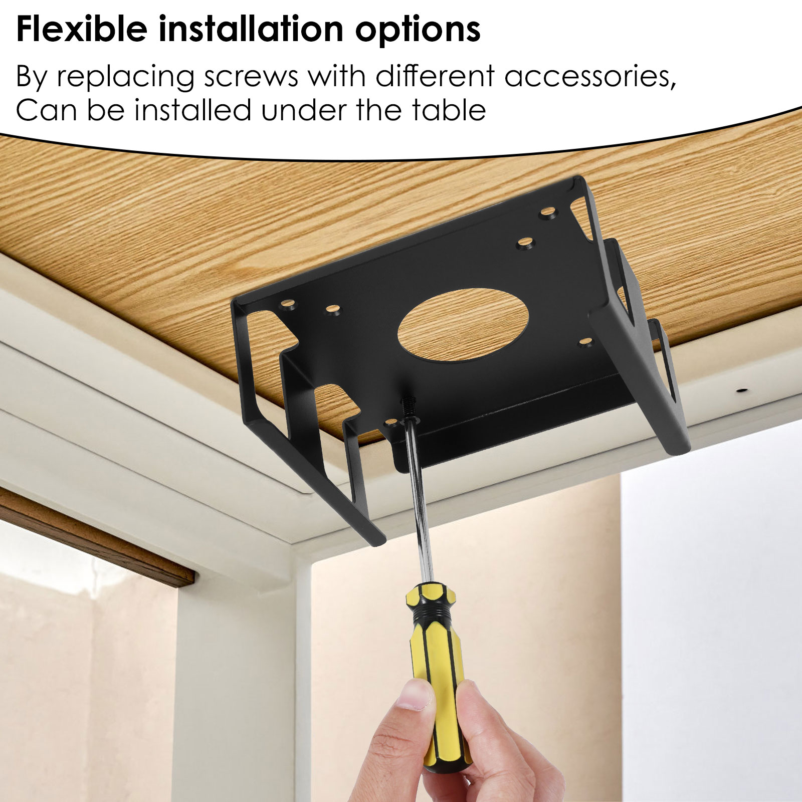 Under Desk Monitor Holder Carb - Wall Mounted Desk Fold recension och pris