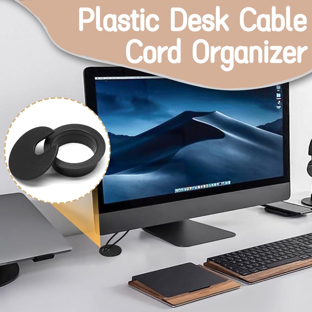 Plastic Wire Hole Cover 1.5/2/ - Office Furniture Installation recension och pris
