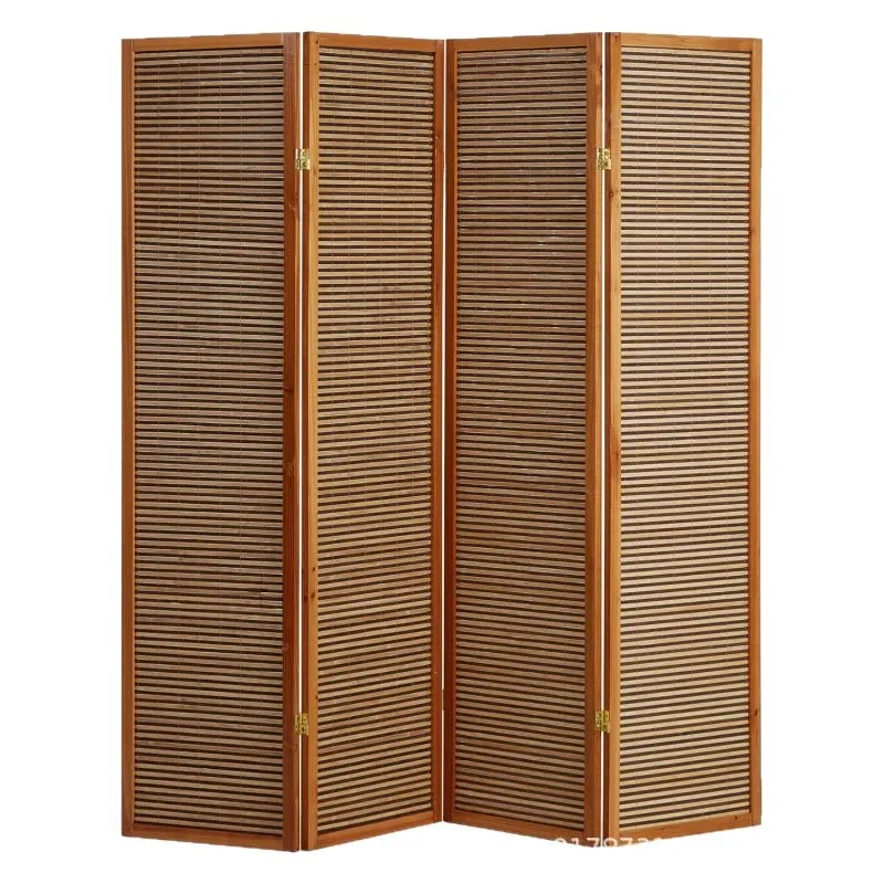 Natural Bamboo Folding Screen  - Room Divider Bamboo recension och pris