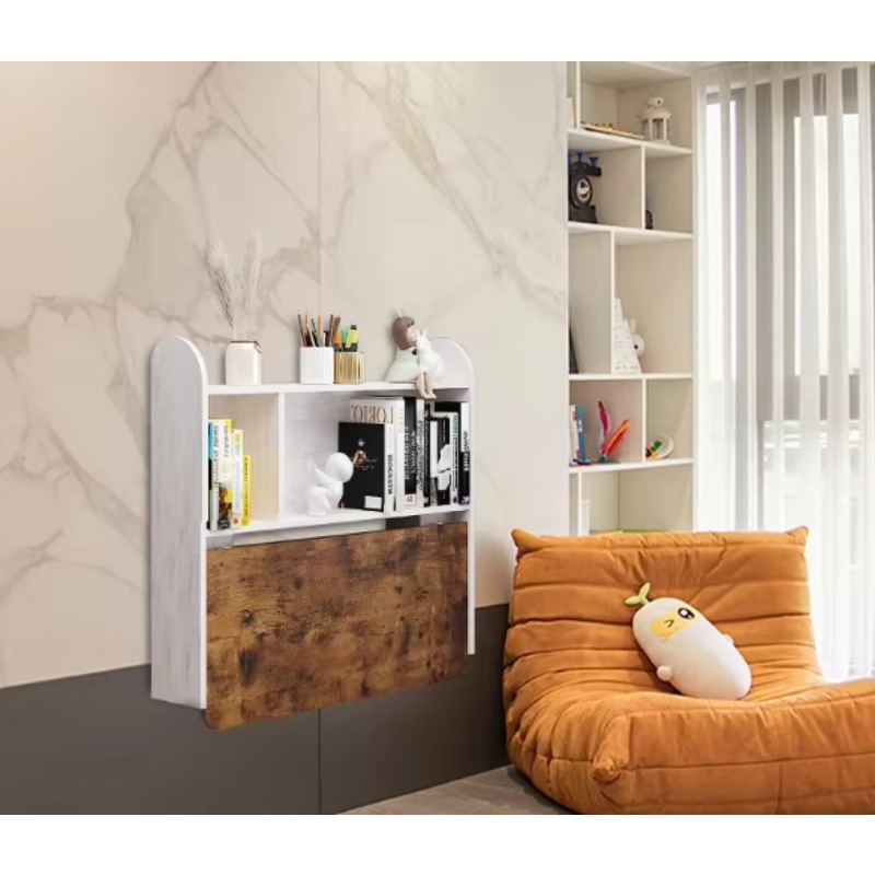 Household wall-mounted study t - Wall Mounted Desk Fold recension och pris