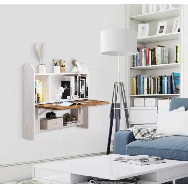Household wall-mounted study t - Wall Mounted Desk Fold recension och pris