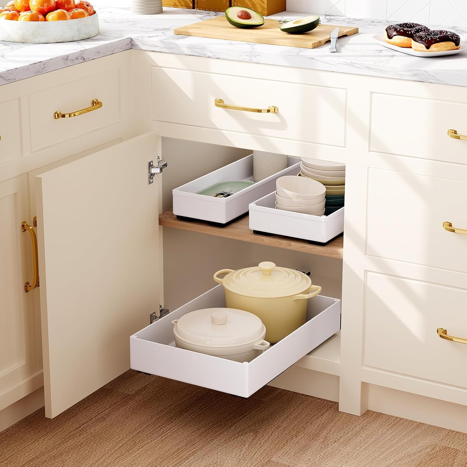 1-2pcs Kitchen Organizer Pull  - Drawer Organizer Tray recension och pris