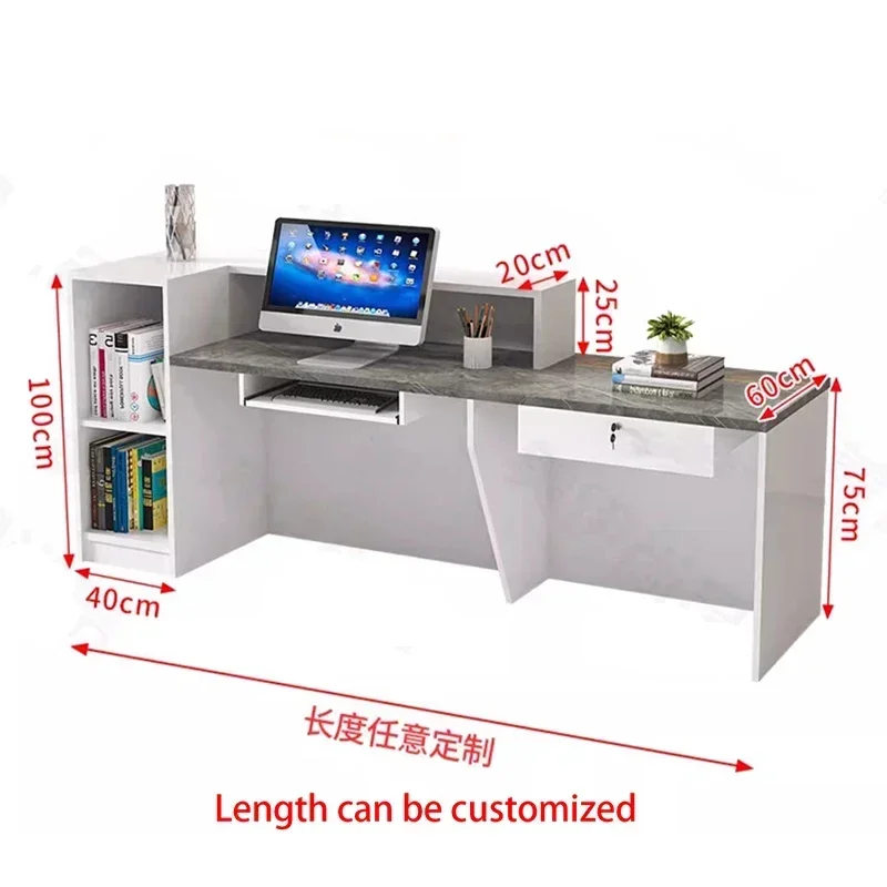 Nordic Luxury Reception Desk S - Office Furniture Bali recension och pris