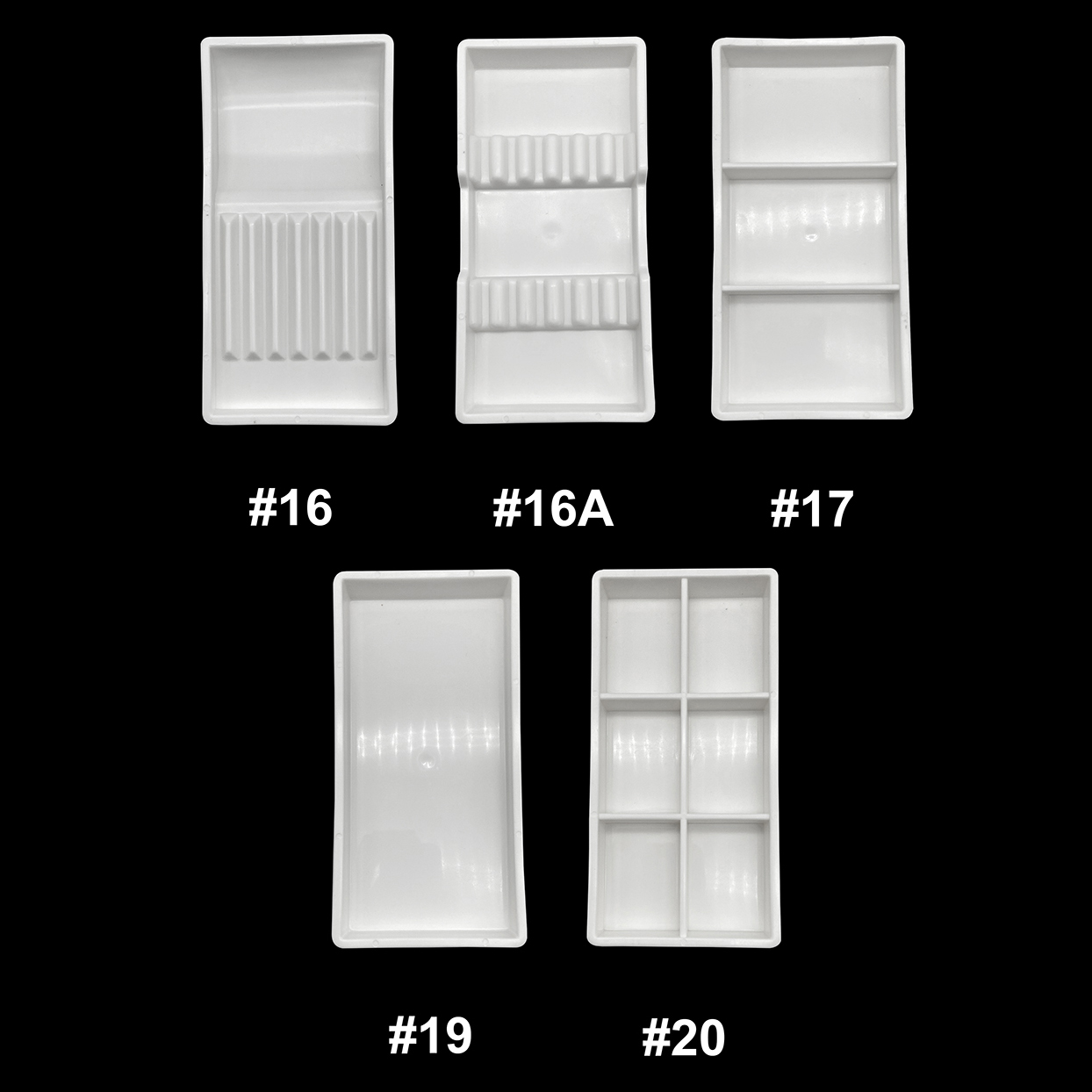 DENTAL 5 Style Autoclavable Ca - Drawer Organizer Tray recension och pris