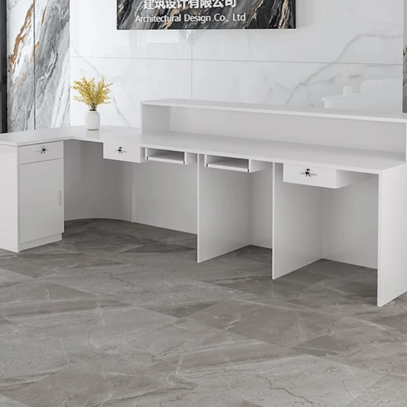Storage Luxury Reception Desk  - Office Furniture Bali recension och pris