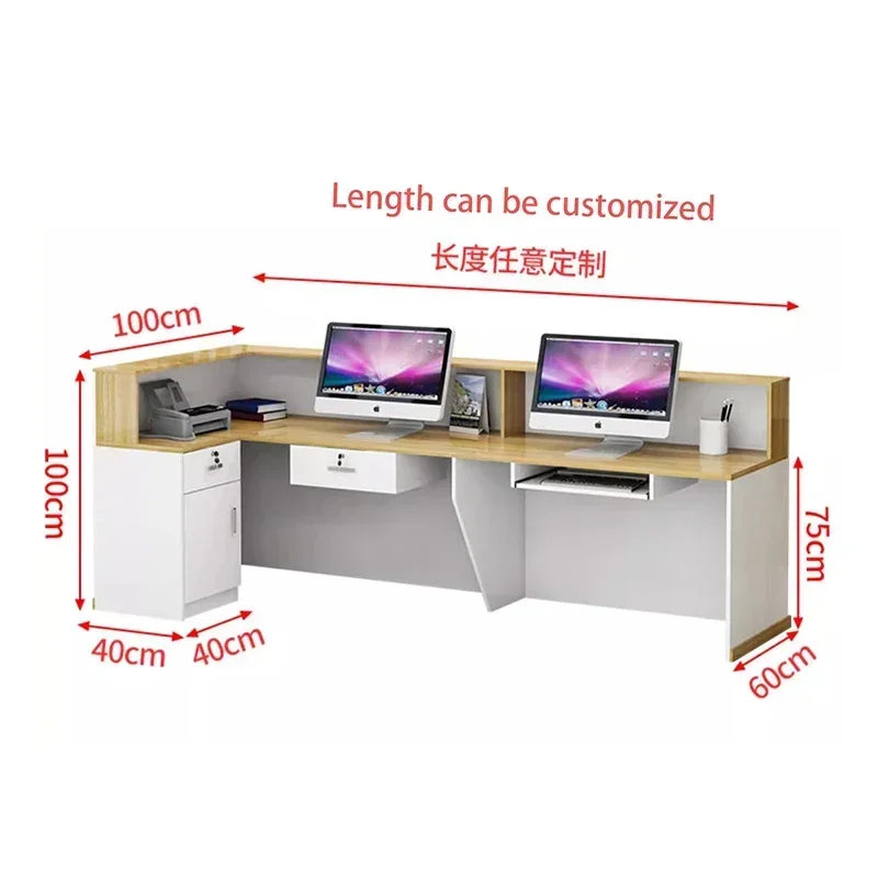 Display Salon Reception Desks  - Office Furniture Bali recension och pris