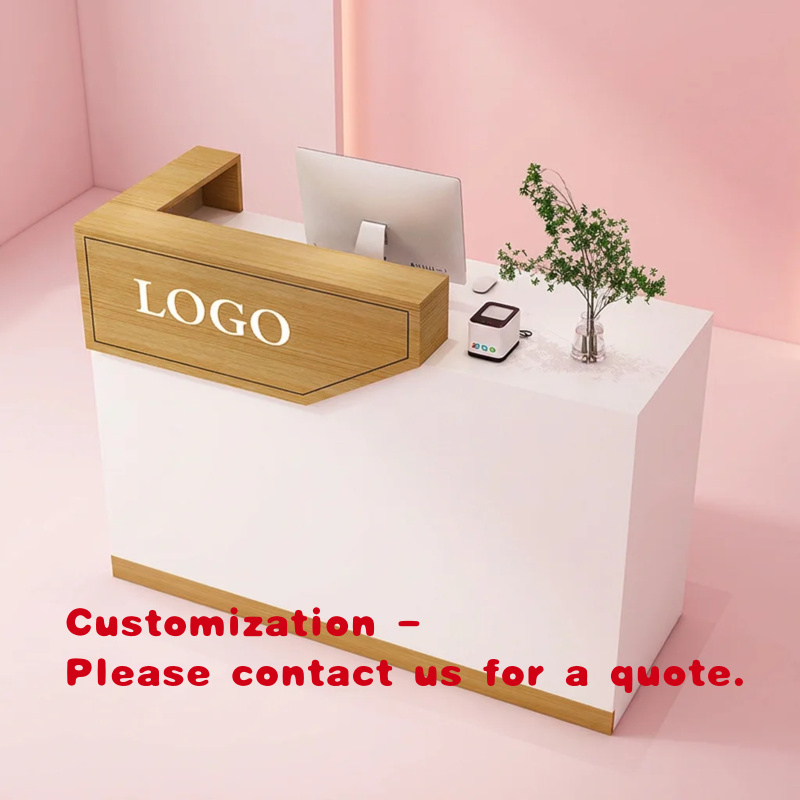 custom.Wooden Hotel Reception  - Office Furniture Installation recension och pris