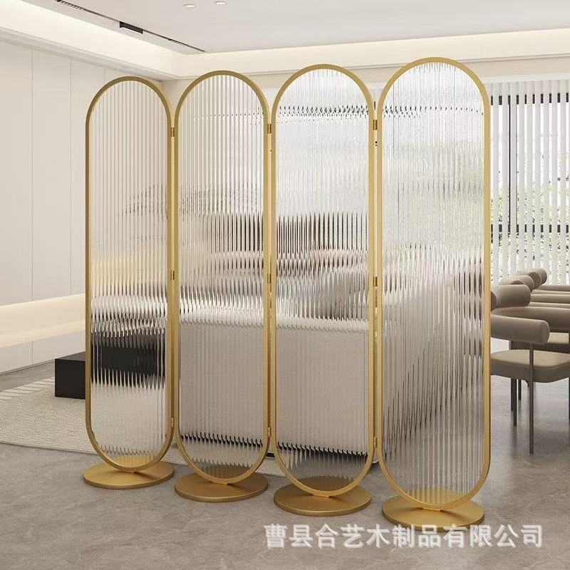 Punching-free acrylic glass sc - Room Divider Bamboo recension och pris