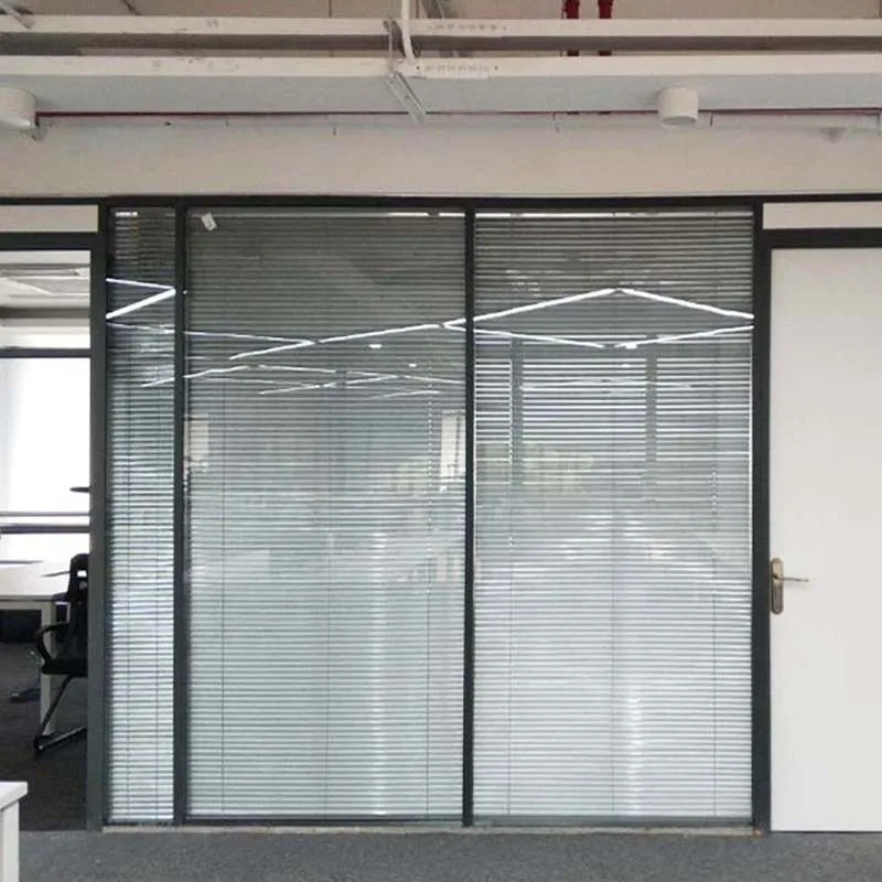 Office glass high partition wa - Room Divider Bamboo recension och pris