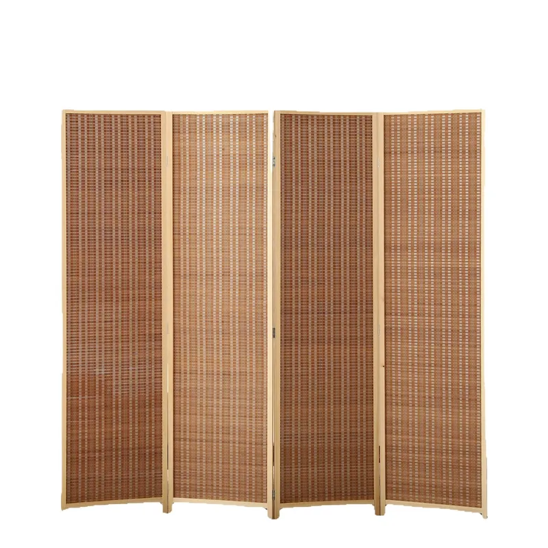 Bamboo Folding Screen Room Div - Room Divider Bamboo recension och pris