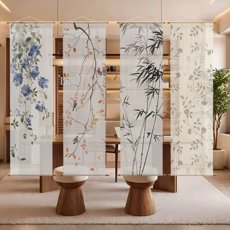 Zen Gauze Wall Hanging – Light - Room Divider Bamboo recension och pris