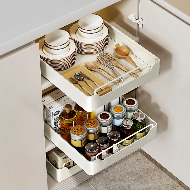 Kitchen Storage metal holdetr  - Drawer Organizer Tray recension och pris